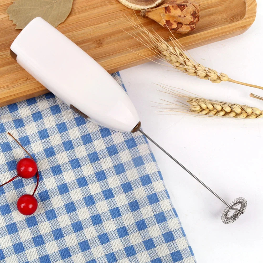 Cordless Milk Foamer Coffee Whisk Mixer Electric Blender Egg Beater Mini Frother Handle Stirrer Cappuccino Maker Cooking Tools
