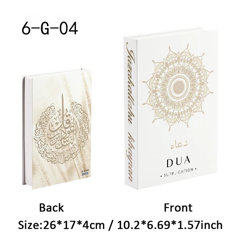 Islamic Church Writing Culture Fake Books Decorative Coffee Table Decoration Storage Box Bookshelf Bedroom Aesthetic Home Decor