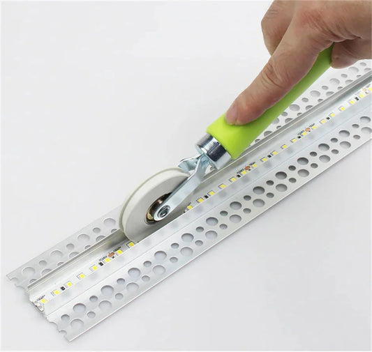 LED Light Strip Installation Roller Tool for 6mm/8mm/10mm COB SMD  Linear Aluminum LED Profile Hard Bar Light Fixture Baseboard