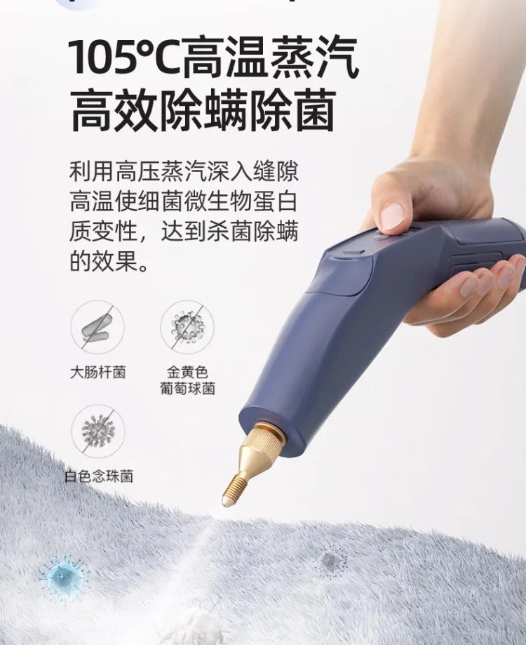 220V Steam Cleaner Multi Function High Temperature Pressure Washer for Home Fabric  Kitchen EW