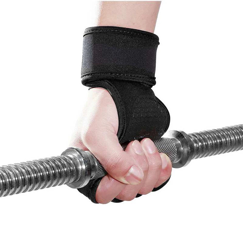 Gym Gloves with Wrist Wrap, Full Protection, Super Breathable Weight Lifting Workout Gloves Exercise Cross Training Cycling