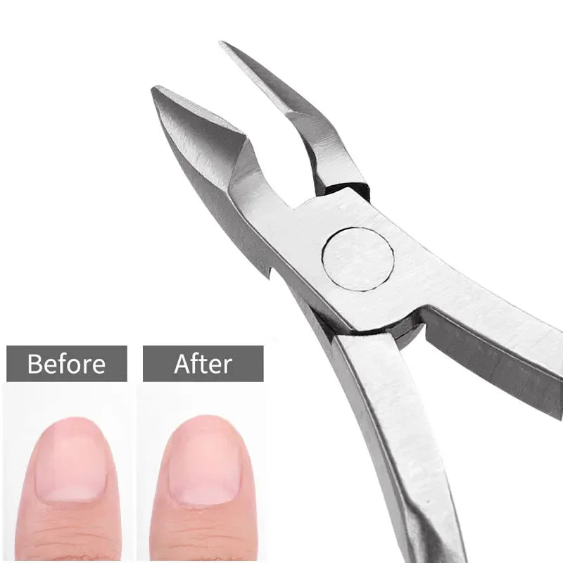 Professional Stainless Steel Cuticle Nail Nipper Clipper Nail Art Manicure Pedicure Trim Plier Cutter Beauty Scissors Tools