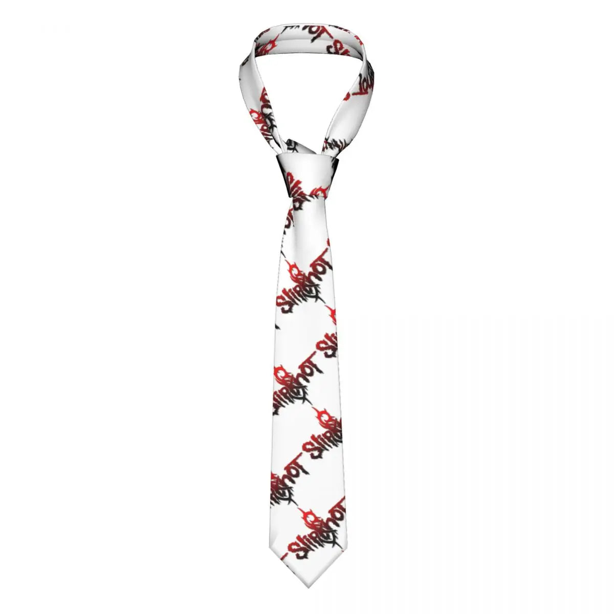 Slipknots Neckties Men's Customized Silk Heavy Metal Rock Music Gift Neck Tie for Office