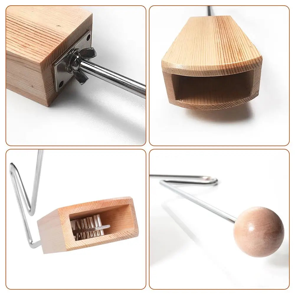 Vibra-Slap Percussion Instrument Wood Percussion Instrument Percussion Musical Instrument Vibraslap Unique Musical Loud Stage
