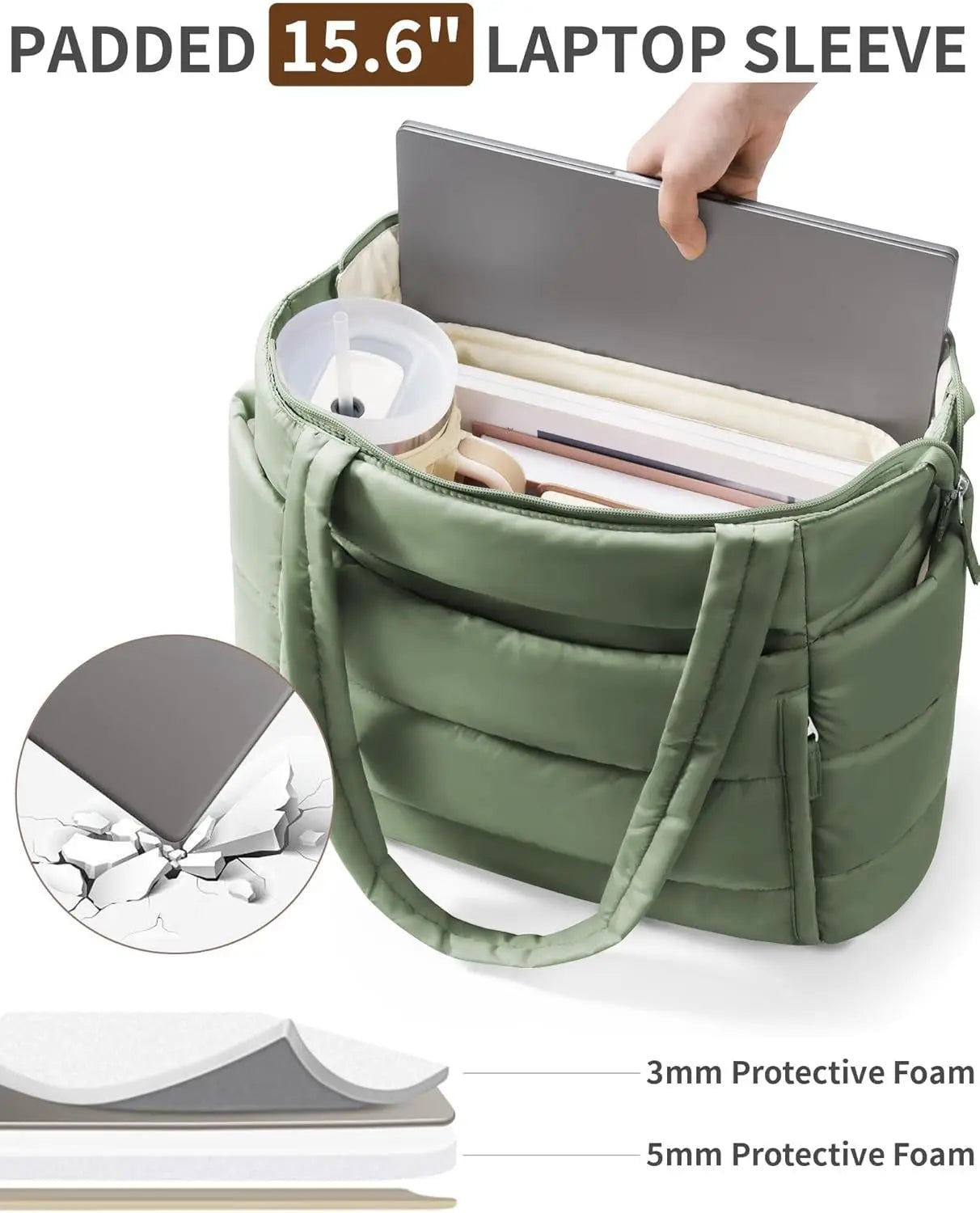 Women Tote bag large-capacity shoulder bag multi-functional travel toiletry makeup bag