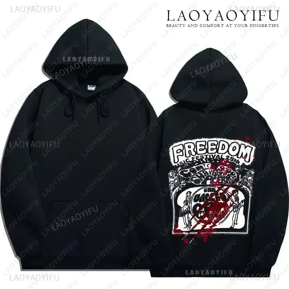 2025 New Style Cry of Fear Hoodies Double Sided Men's Women's Sweatshirt Unisex Long-sleeved Hoodie Size XS-3XL