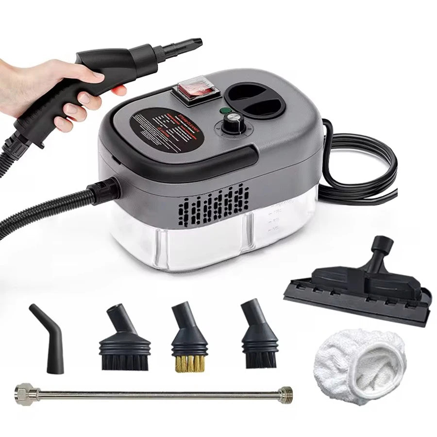 High And Temperature Handheld Steam Cleaners Air Conditioner Kitchen Hood Car Steam Clean Machine Floor and More Cleaning
