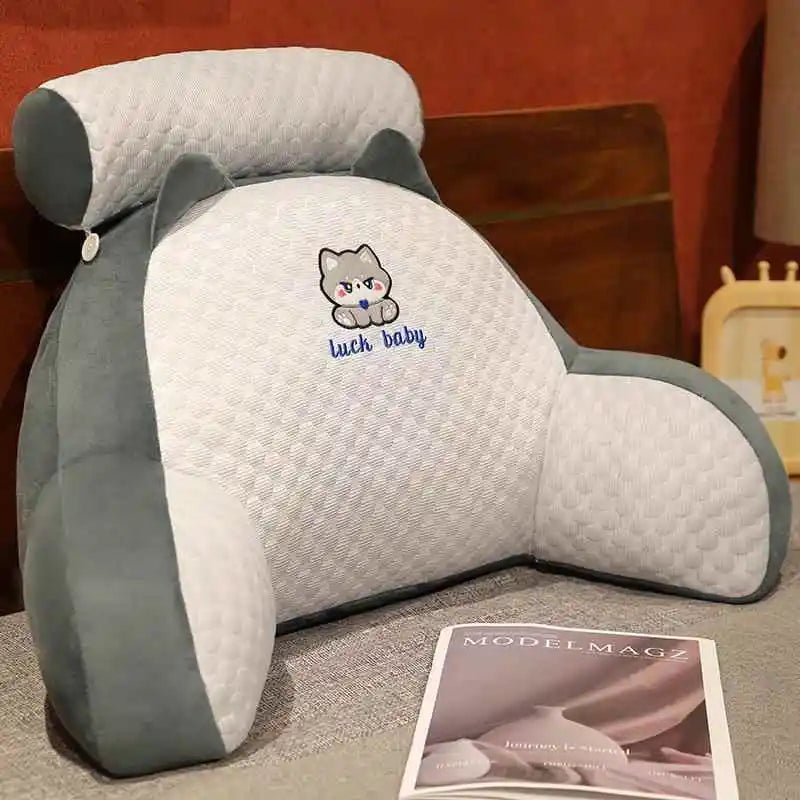 2024 New Detachable Waable Extra Large Semi-Barest Pillow Soft Covered Lazy Sofa Pregnancy Pillow Modern mat Sle...