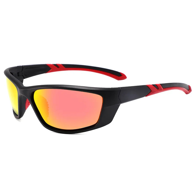 Men's Polarized Cycling Glasses Anti-glare Sports Sunglasses Women for Fishing Outdoor Mountaineering Sun Protection