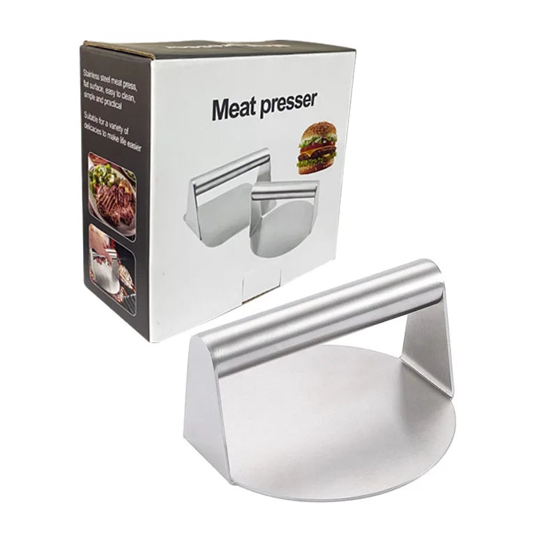1pc Stainless Steel Hamburg Meat Press Hamburger Press Kitchen Gadgets Meat Pie Make Kitchen Accessories Cooking Accessories