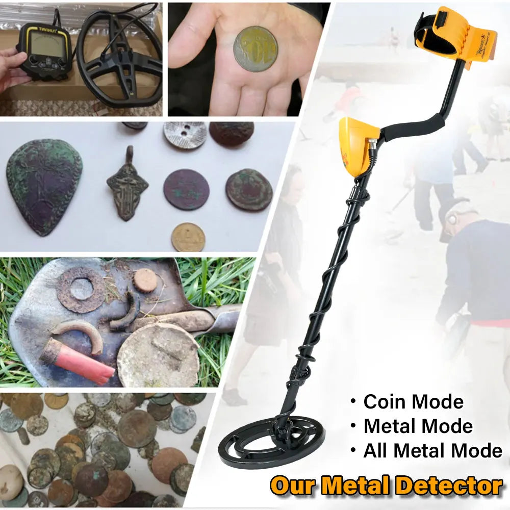 (Battery-free)MD6250 Professional Metal detector Underground Metal detector Hunter detects metals with high performance