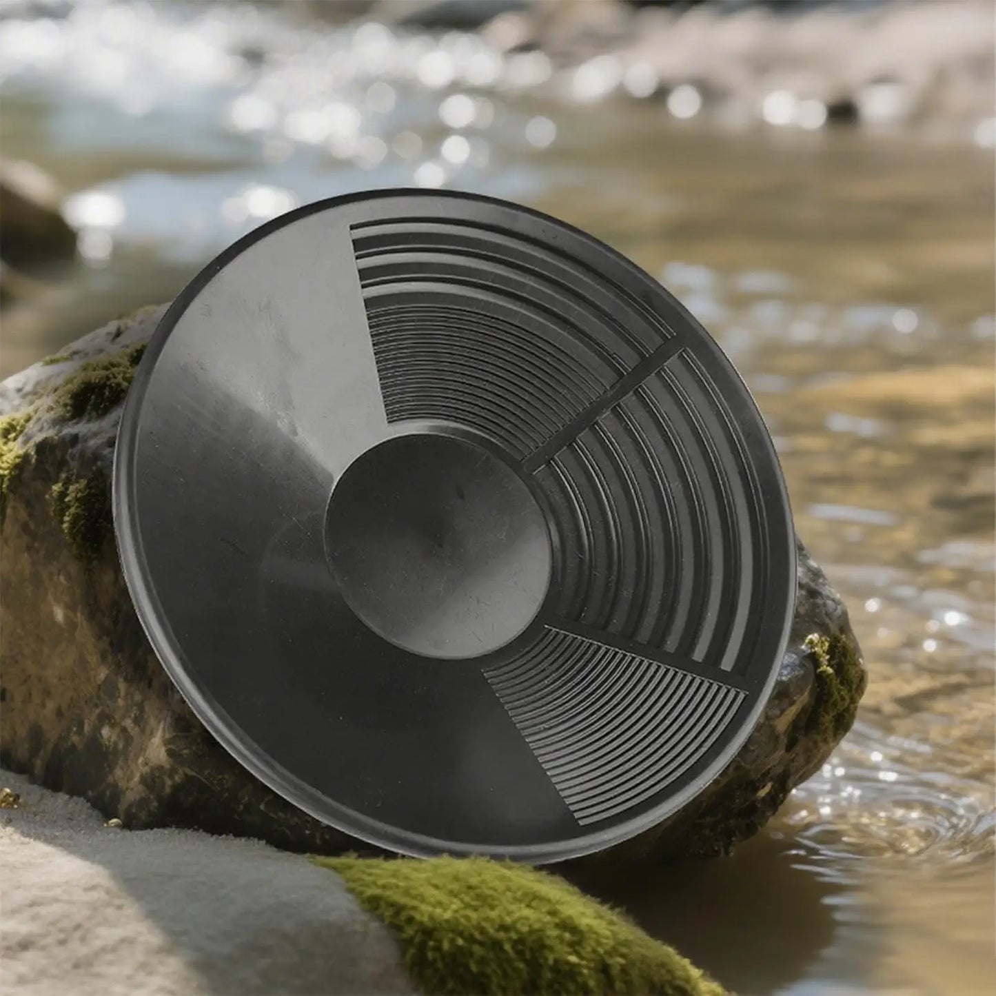 Gold Pan Metal Detection Tool Plastic Sieve Golds Pan Mining Tool Plastic Bowl Prospecting River Wash Gold Panning Equipment