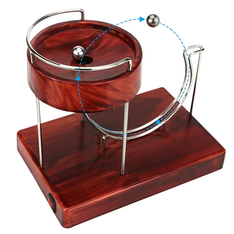 My Home Perpetual Machine Kinetic Art Motion Inertial Metal Automatic Creative Infinite Jumping Table Toy Home Decor