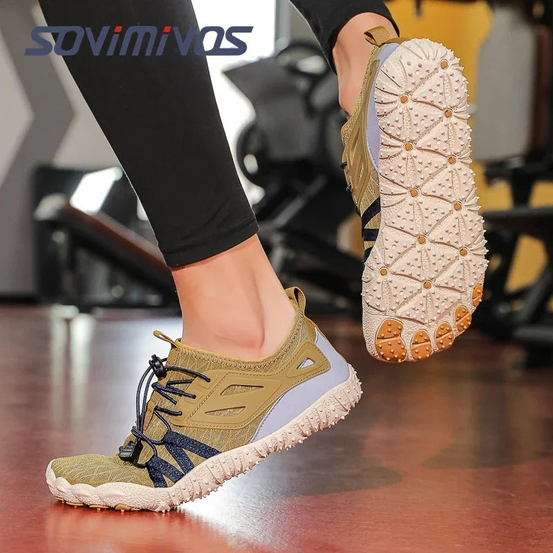 Barefoot Shoes Women Men Wide Toe Box Minimalist Cross Training Shoes Hike Footwear Trail Running Hiking Comfortable Walking