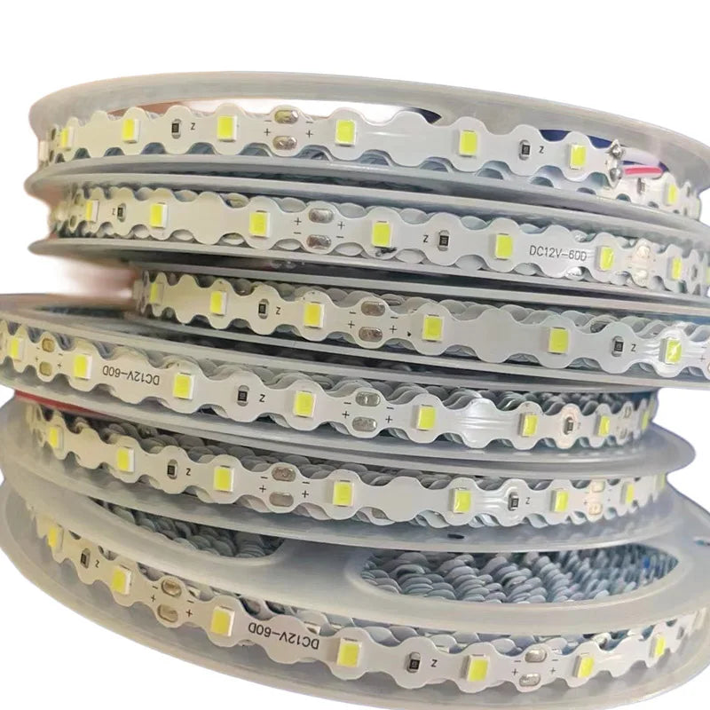 5m 2835 Led Strip S Shape Flexible 12V Led Strip Zigzag Led Light 3000k 4000k 6000k Shop Window Sign Project Channel  Display