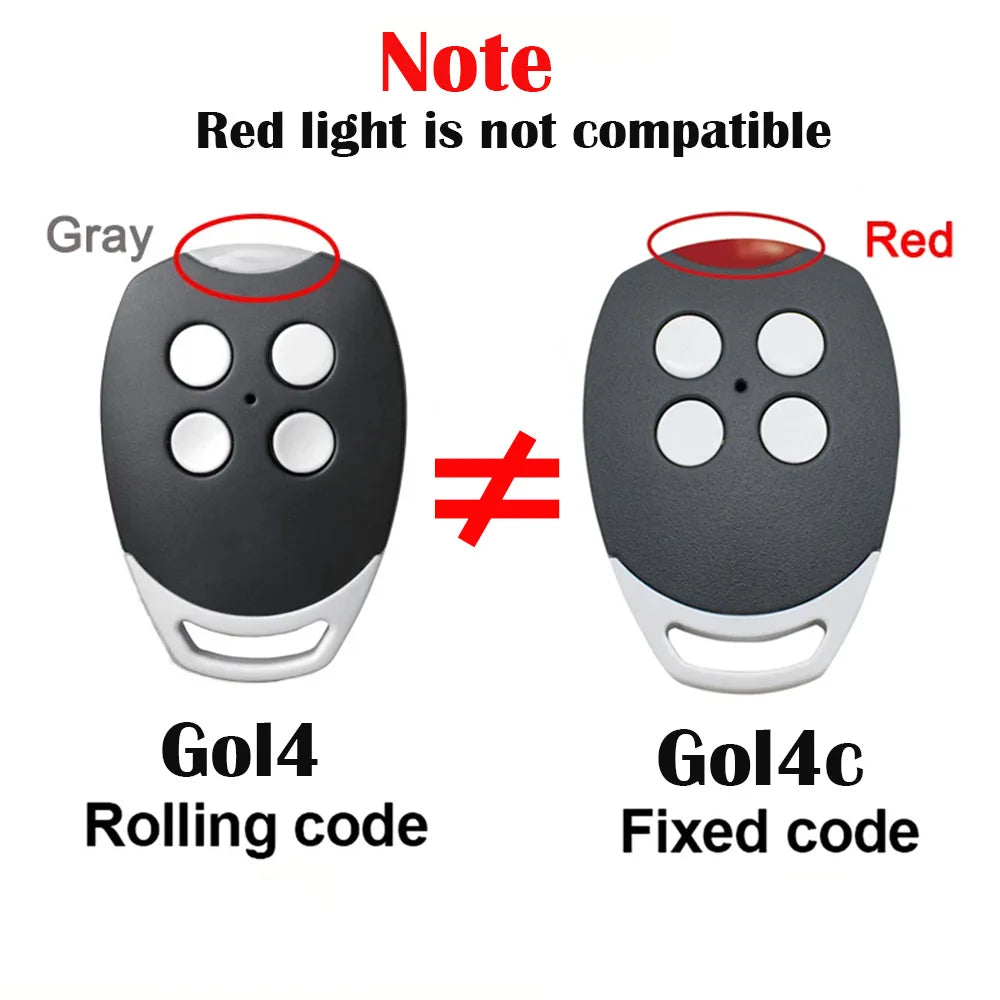 Garage Gate Door Opener 20PCS BIXLP2 BIXLP 2 BIXLS2 BIXLS 2 BIXLG4 BIXLG 4 433.92 MHz Rolling Code For Garage Door Gate