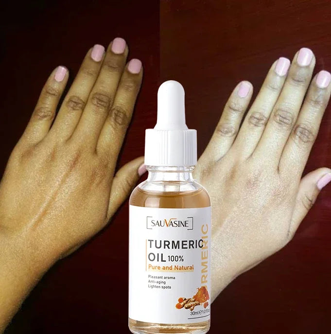 Turmeric lemon Skin Care products Acne Dark Spot Remover Whitening Brighten Facial Serum Face Cream Cleanser Serum Oil Cosmetics
