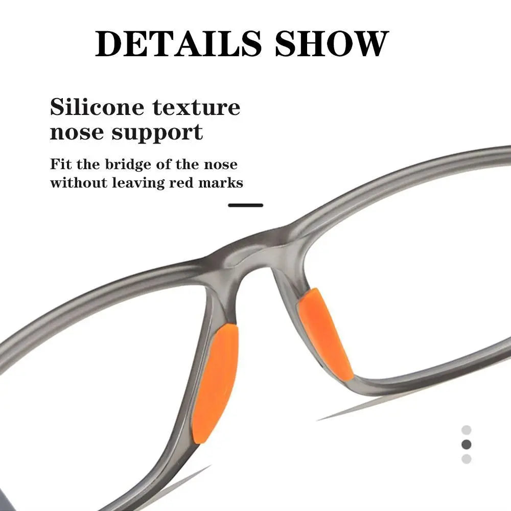 Soft Multifocal Progressive Reading Glasses TR90 Anti Blue Light Near Far Eyewear Men Women's Large Frame Farsight Eyeglasses ﻿