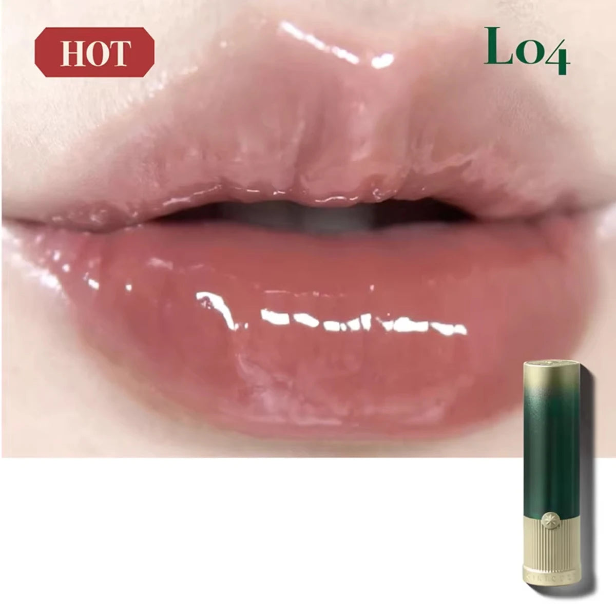 Girlcult Shine Lipstick,High-Reflection Gloss,Long-Lasting Wet Look,Sheer & Hydrating Finish,One-Swipe,Quick Application,Silky