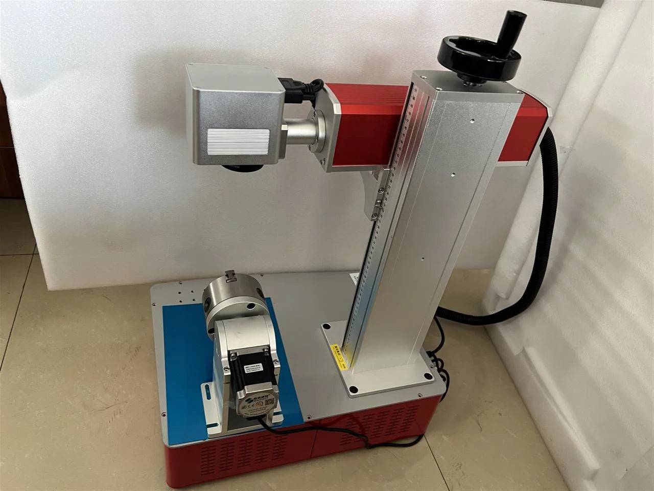 50W Raycus Fiber Laser Marking Machine 30W Laser Engraver Nameplate Engraving Metal Carving for PVC Plastic Stainless Steel