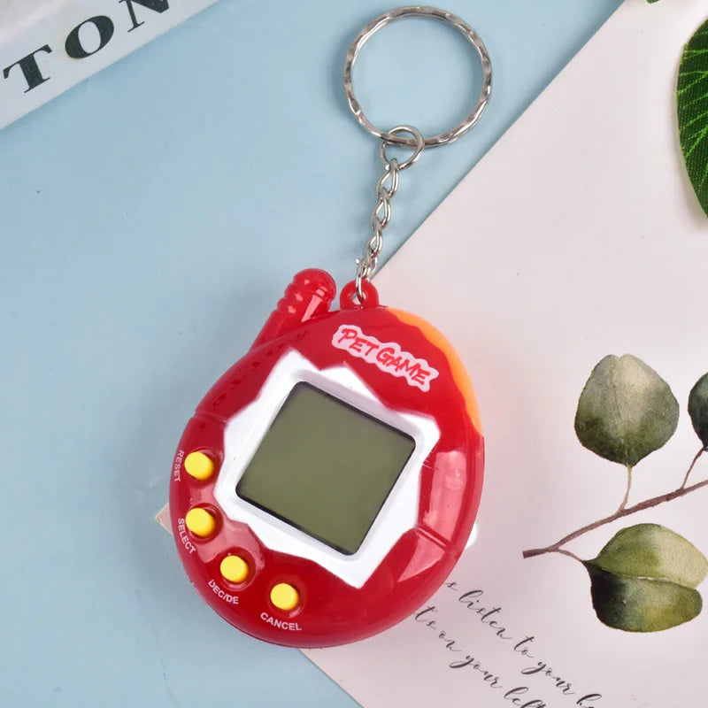Tamagotchi 1Pcs Children's electronic Pet 168 Pets In 1 Virtual Cyber kid Digital Pet Toy Pixel Funny Gift Play Toy keychain BTJ