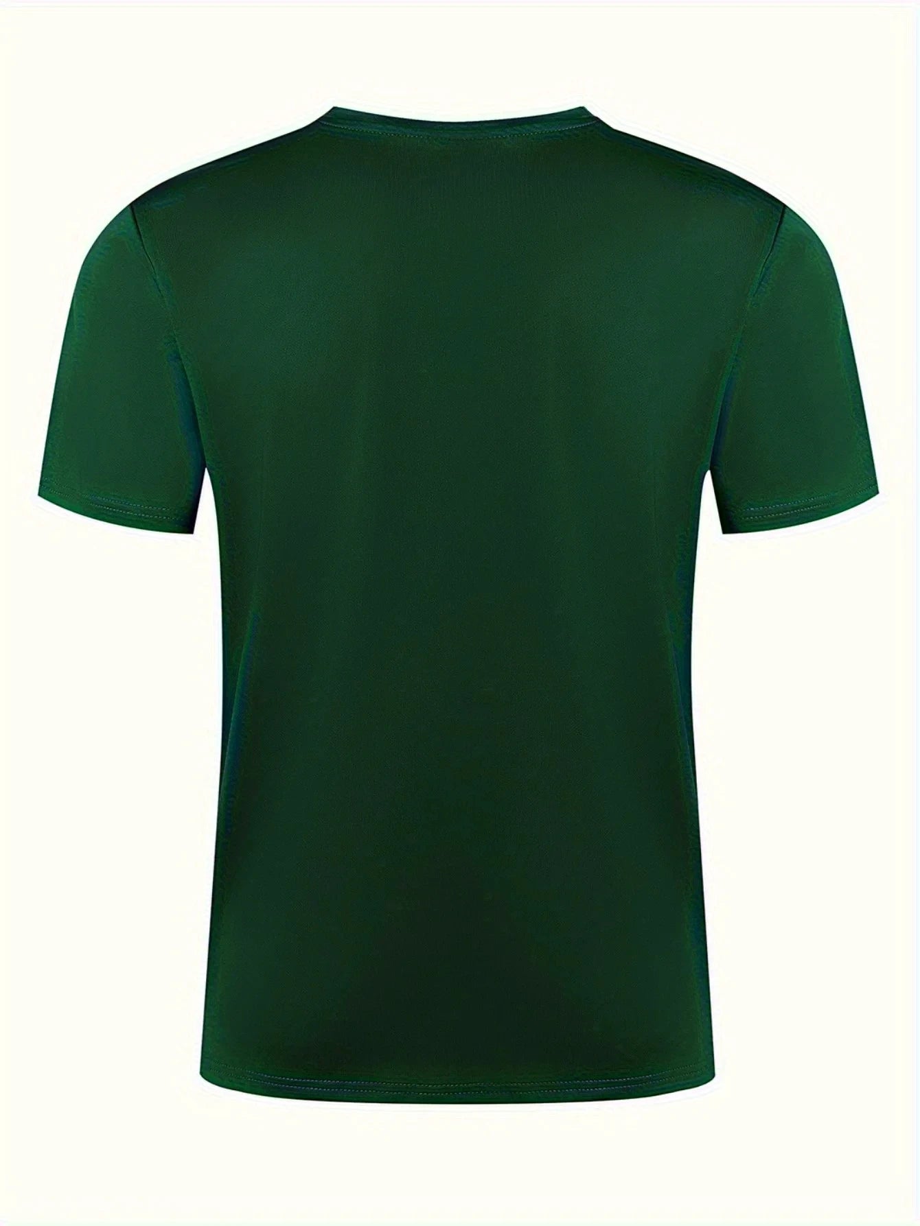 Summer Men's 100% Cotton Mountain Compass Graphic Printed Casual Loose Sports Comfortable Round Neck Short Sleeve T-shirt Top