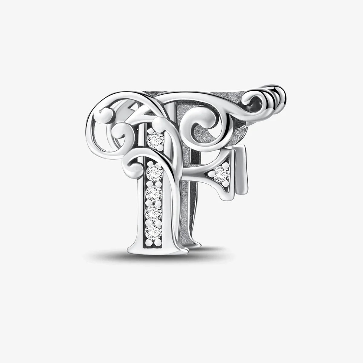 925 Sterling Silver English Letter Charms Beads Fit Original Pan DIY Bracelets Making Gift Of High Quality Fine Jewelry