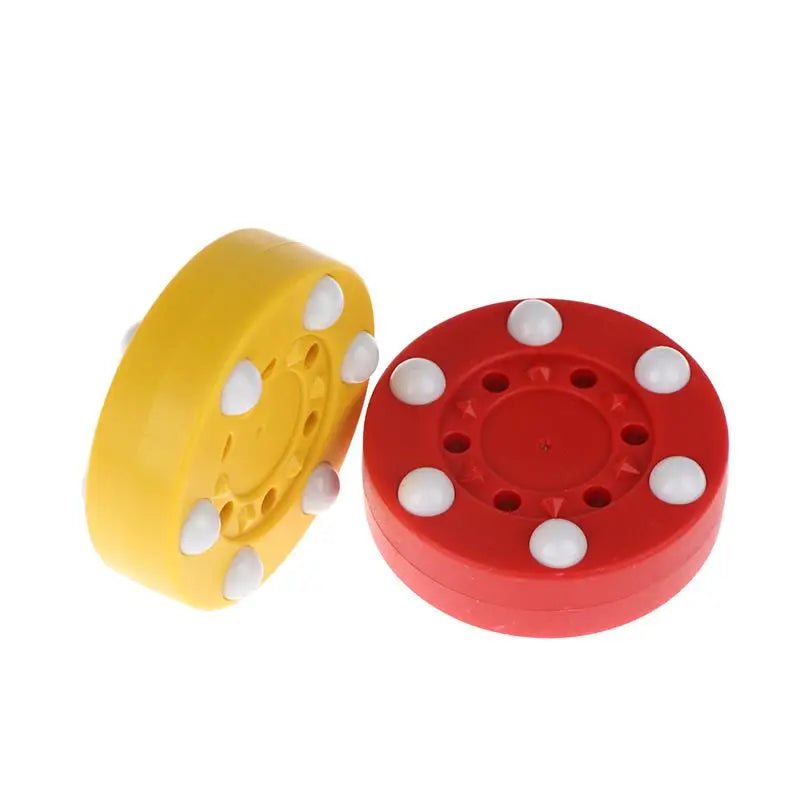 New Inline Roller Hockey Training Puck With 6 Balls For Street Hockey Skate Practice Passing Skill Builder