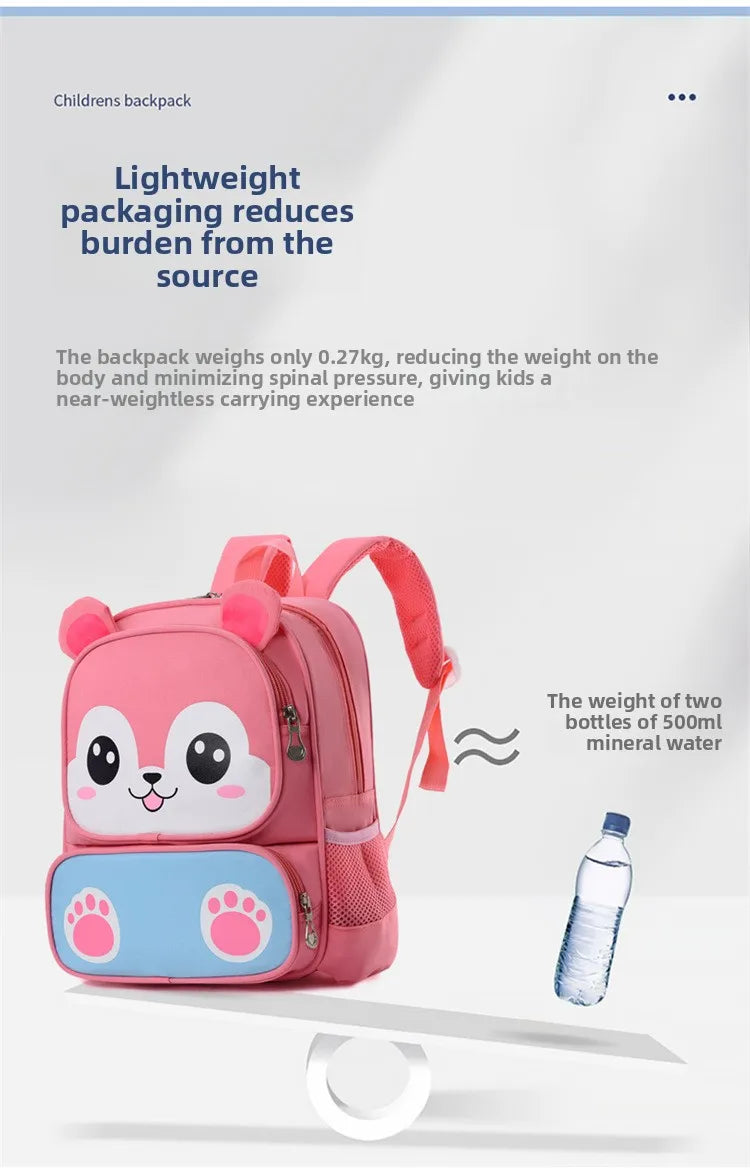 2026 School Bags for boy Child Backpack Kindergarten Student Cute Girls Children's Schoolbag Waterproof Kid