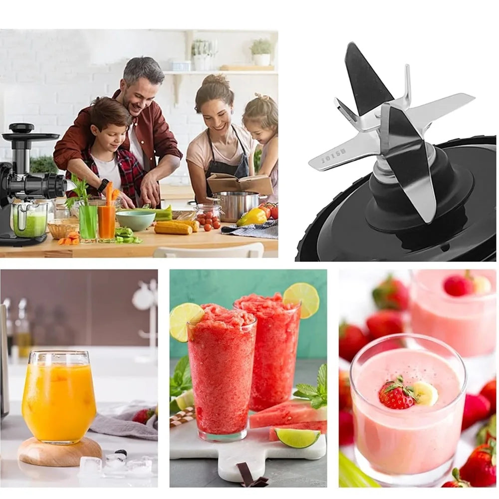 5 Fins Blender Blade For Ninja Blender QB3001SS QB3000 QB3004 QB3005 QB3000SSW-30 QB3000QR-30 QB3001SS-30 QB3000QBK QB3004 QB300