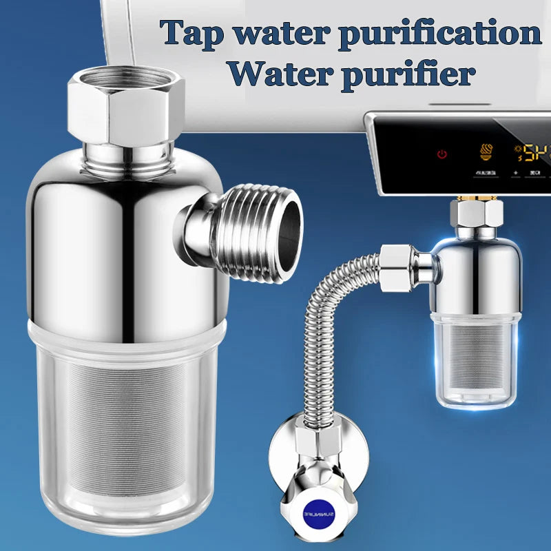 Household Pre-water Heater Filter Free Filter Element Replacement Water Inlet Tap Water Anti-scaling Water Purification Filter