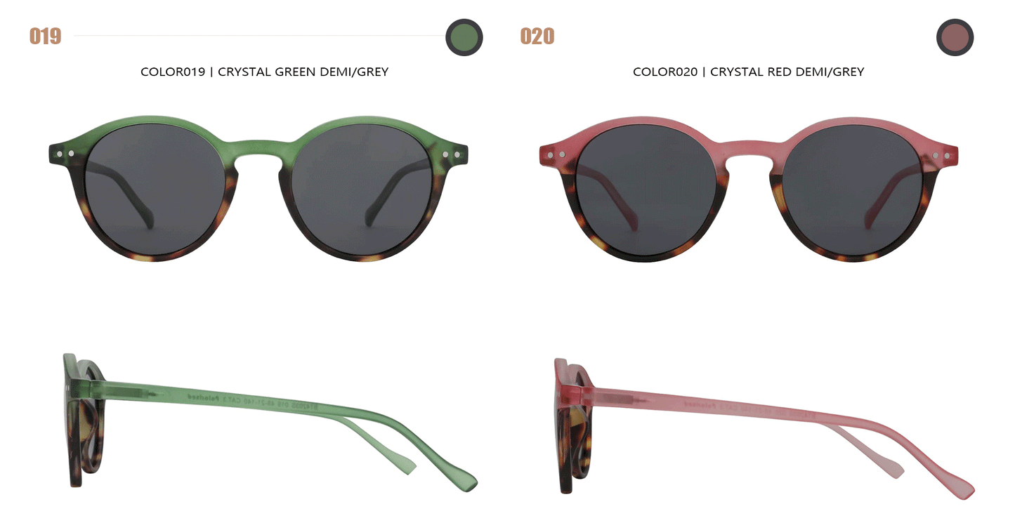 ZENOTTIC Retro Polarized Sunglasses 2023 2024 Men Women Vintage Small Round Frame Sun Glasses Polarized Lens UV400 Goggles Shade