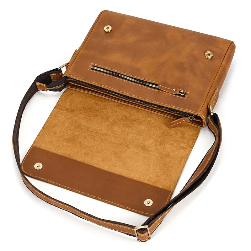 Genuine Leather Man Shoulder Bags Cow Skin Mens Casual Crossbody Bag Messenger Bag cross shoulder bag men leather