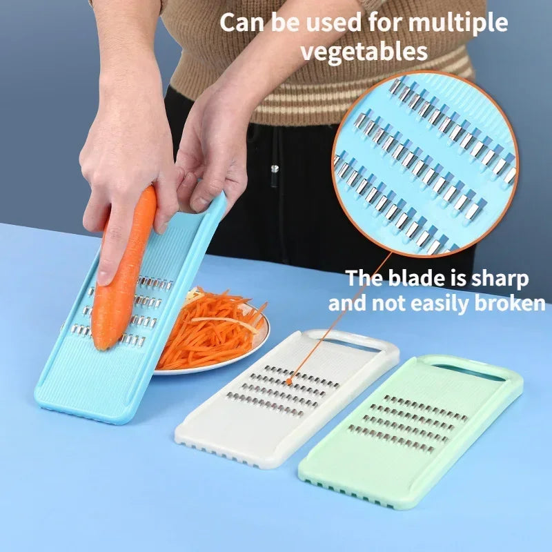 Vegetables Slicer Grater Carrot Cabbage Food Processors Manual Cutter Kitchen Accessories Supplies Useful Things for Home