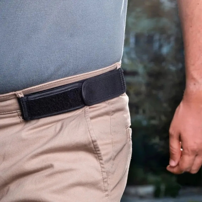 Ultra-soft No Buckle Elastic Belts Fashion Comfortable Stylish Belt Loop Buckle-Free Belt Unisex Buckle Free Waist Belts Men's