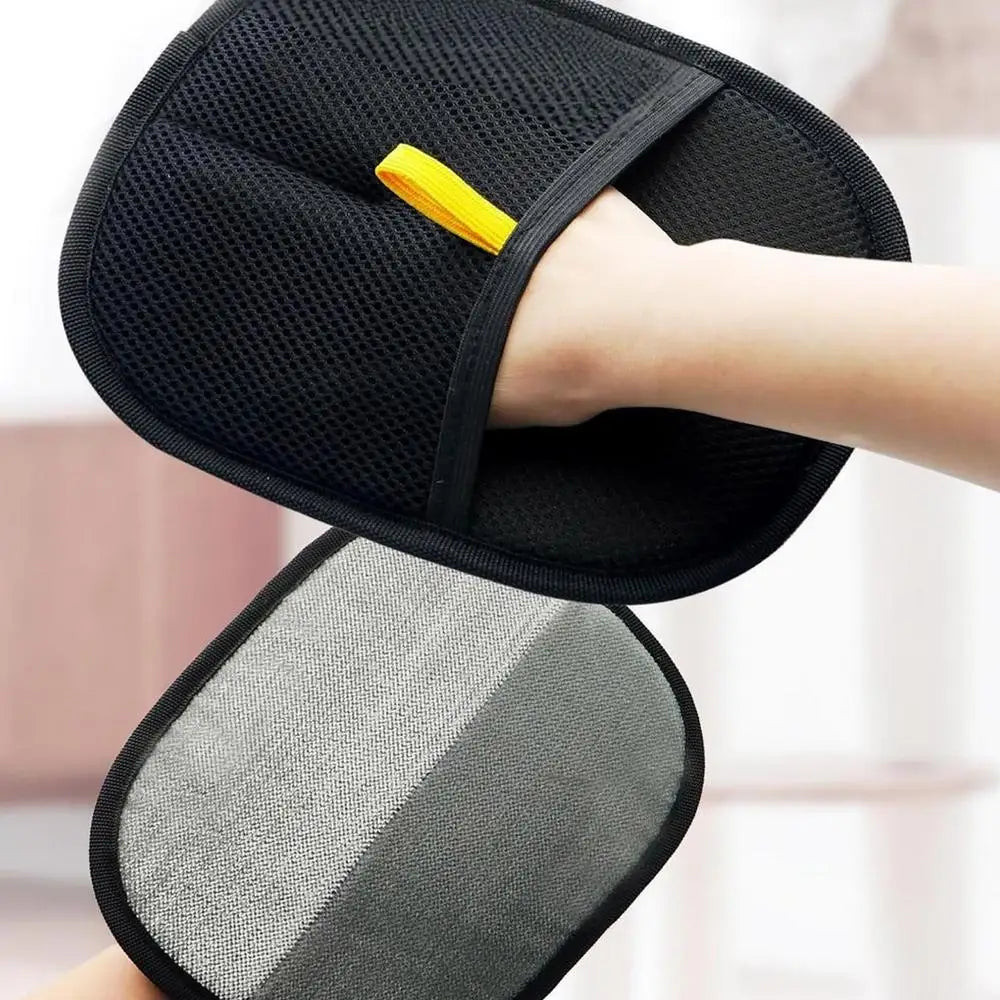 Pet hair static removal gloves double-sided pet Removal Mitten gloves Reusable Hands On Gloves For Pets Cats Dogs