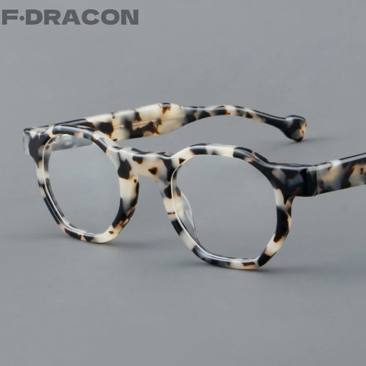 2024 New Plate Glasses Frames Retro Polygonal Men And Women Glasses Frames Round Frame Optical Prescription Glasses Frames 2114