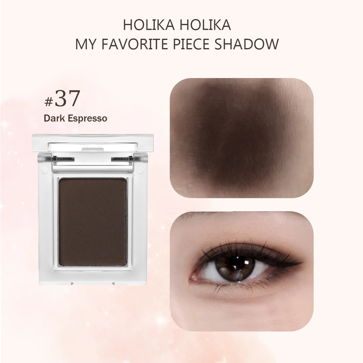HOLIKA HOLIKA My Favorite Piece Shadow-8 Shades,Highly Pigmented,Long-Lasting&Fade-Resistant,Smoky Party,K-Beauty,Korean Makeup