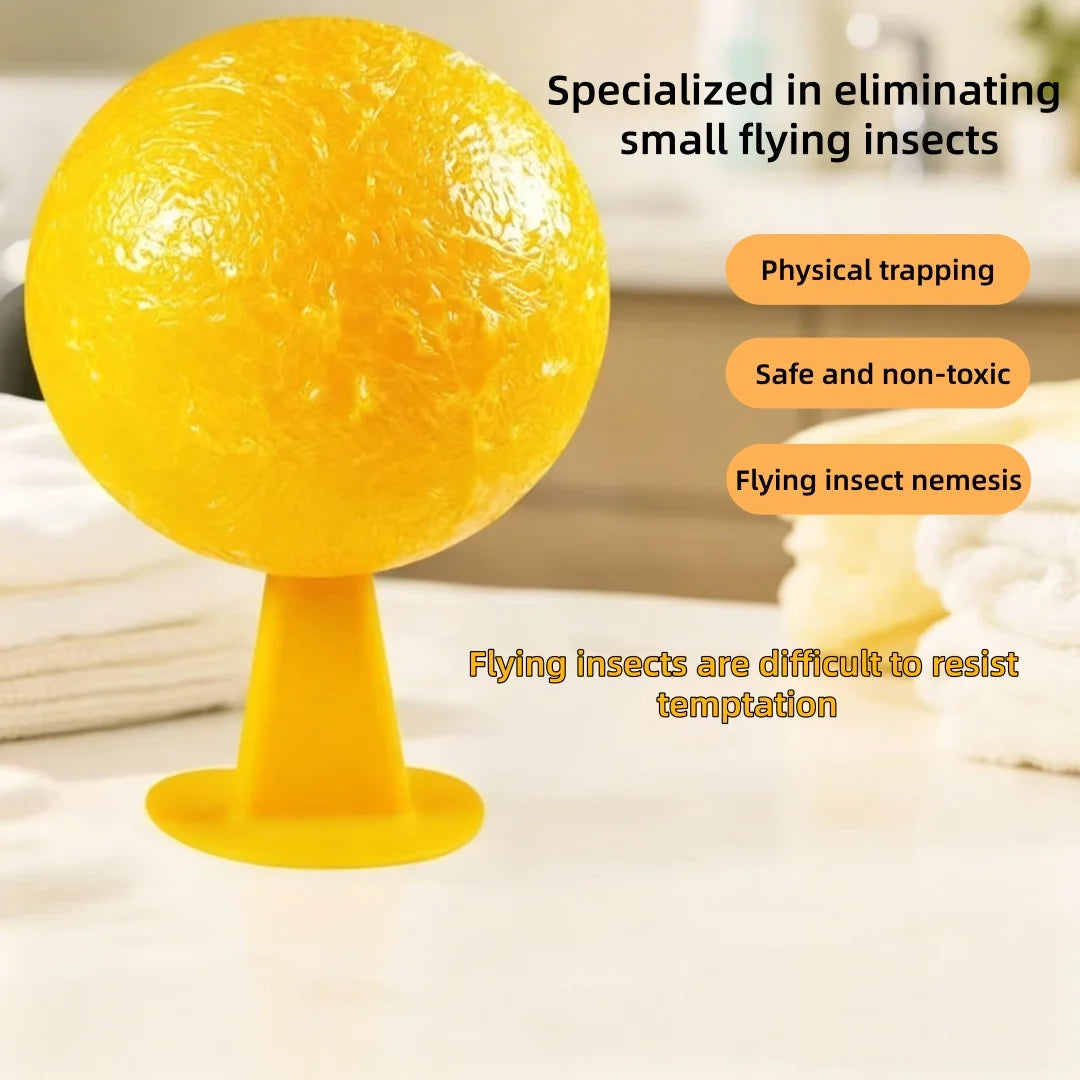 Sticky insect ball solid fly trap household small flying insect sticky ball specially used for indoor and outdoor sticky traps