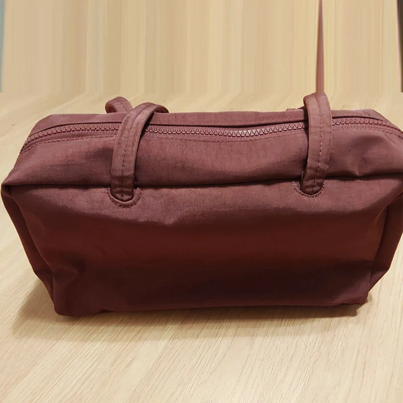 Casual Bowler Bags For Women Luxury Designer Handbags And Purses 2026 New In Polyester Circular Ornament Underarm Cloth Shoulder