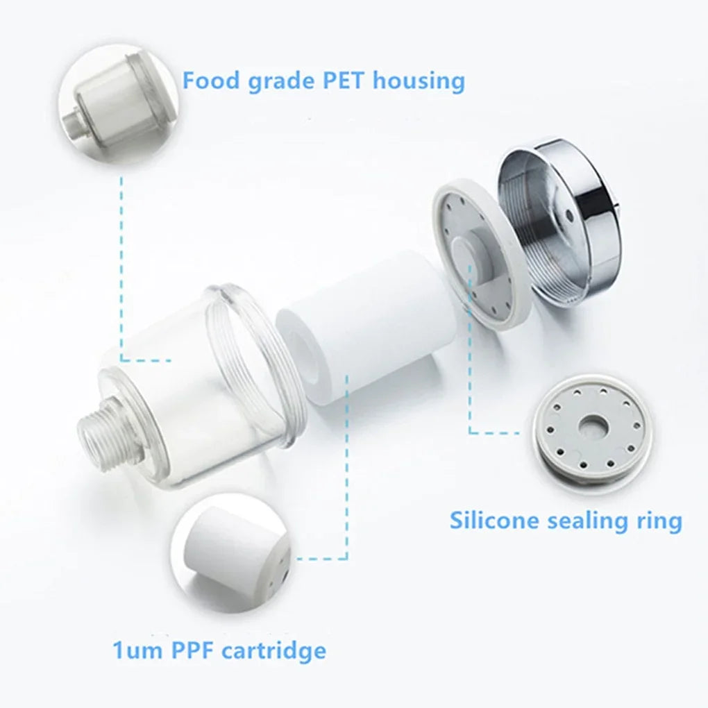 Water Outlet Purifier Kits Universal Faucet Filter PP Cotton for Kitchen Bathroom Shower Household Filter High Density Practica