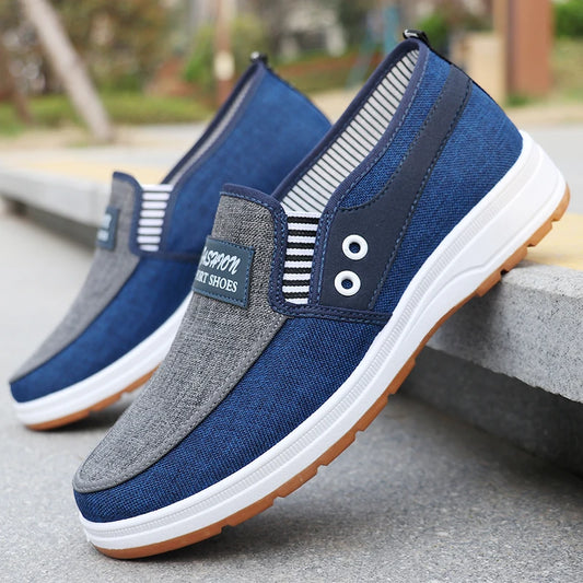 Men's Fashionable Solid Knitted Running Shoes - Lightweight, Breathable and Non-Slip - Perfect Sports Shoes for Outdoor Adventure