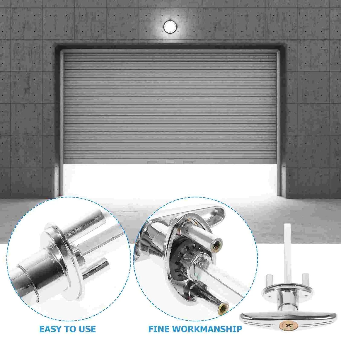 Garage door parts shutter locks garage door accessories emergency lock core pulling lock steel core pulling lock