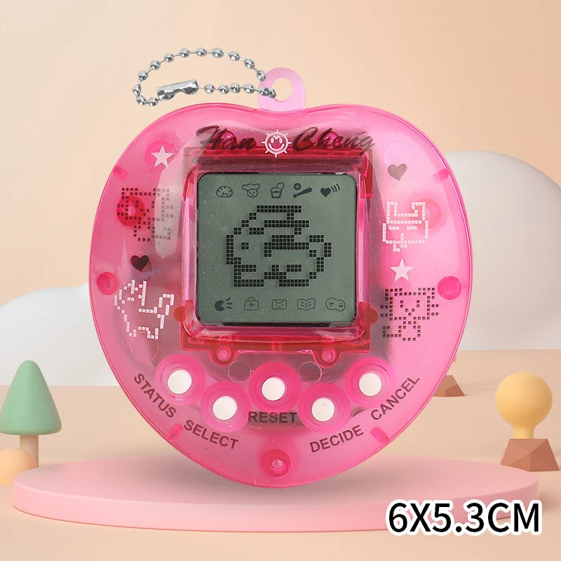 Tamagotchi 1Pcs Children's electronic Pet 168 Pets In 1 Virtual Cyber kid Digital Pet Toy Pixel Funny Gift Play Toy keychain BTJ