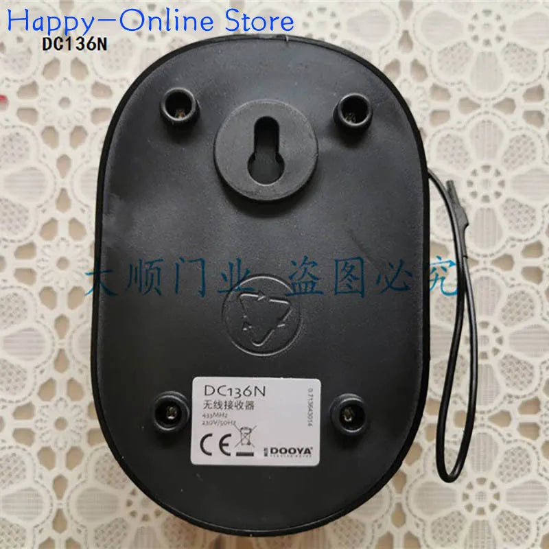 Garage Door Receiver Controller Roller Shutter Remote Control Tubular Motor DC136 Universal