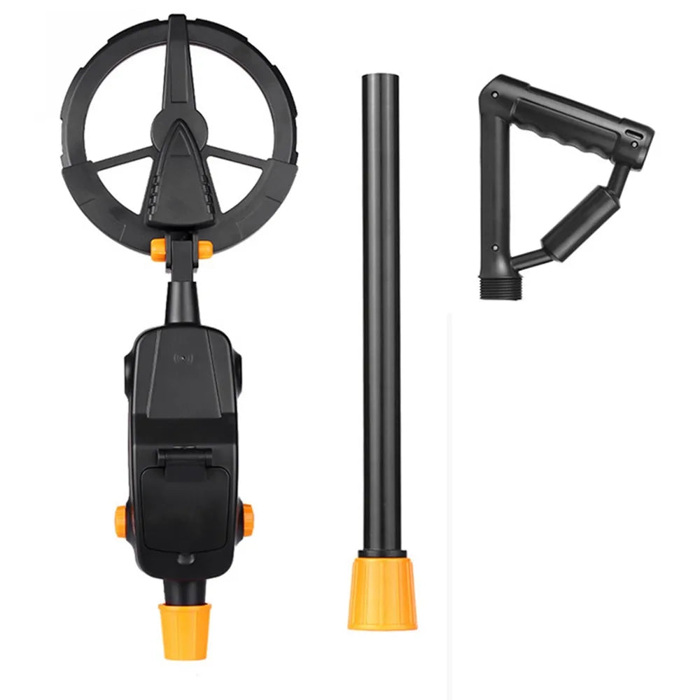 LCD Display Underground Metal Detector Audio Alarm Waterproof Metal Pinpointer Ergonomics Durable Handheld Metal Finder