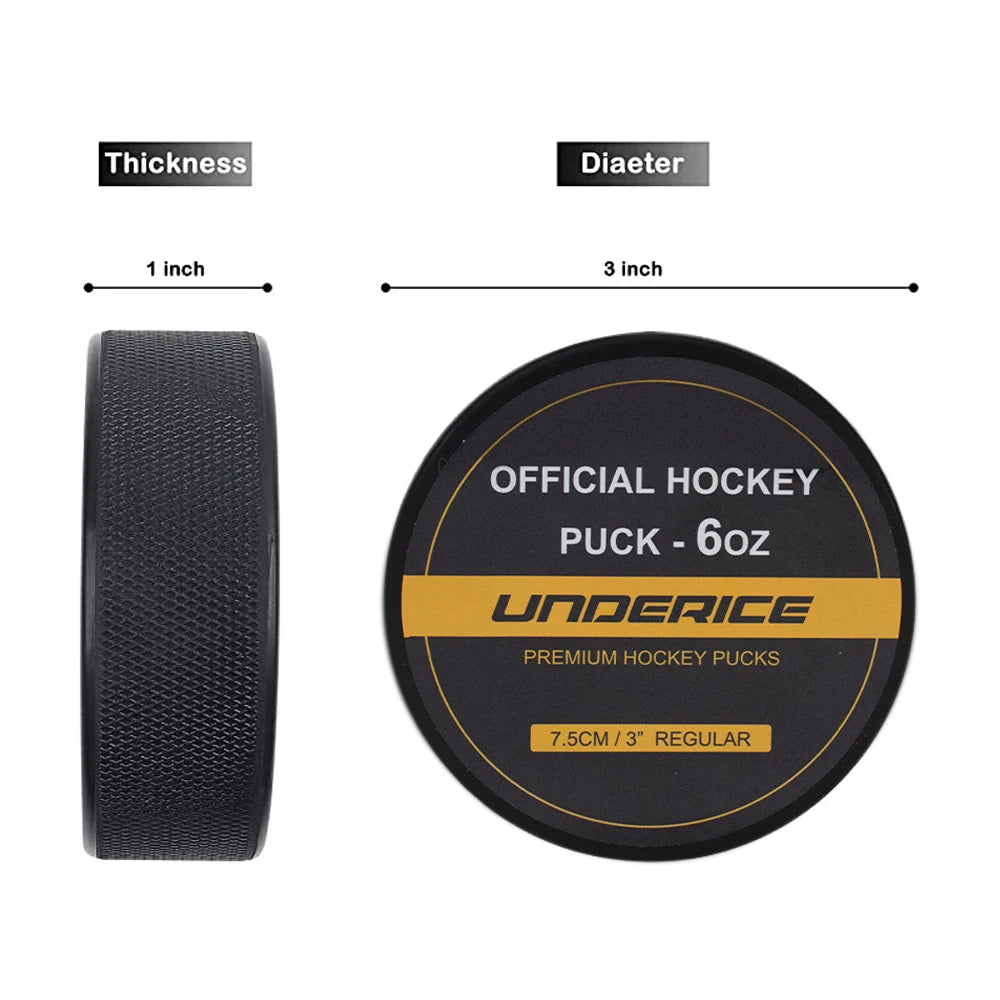 5/10pcs Hockey Puck Ice Hockey Pucks Solid Ball for Practicing Classic Training Hockey Accessories