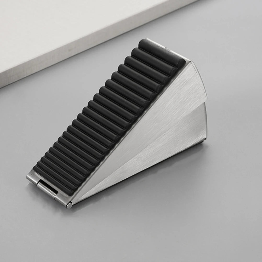 Heavy Duty Wedge Door Stop Anti Wind For Garage Steel Doors Sliding Stoppers Security Keep Open Door Holder Door Blocker Door