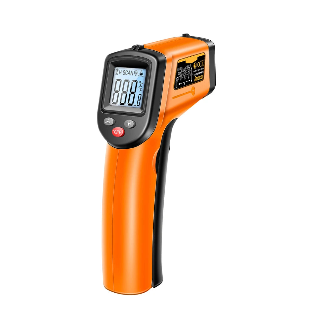 TH104 Infrared Temperature Gun -50~550℃ IR laser Sensor Thermometer Thermal Imager VA Screen Meter Pyrometer Tool