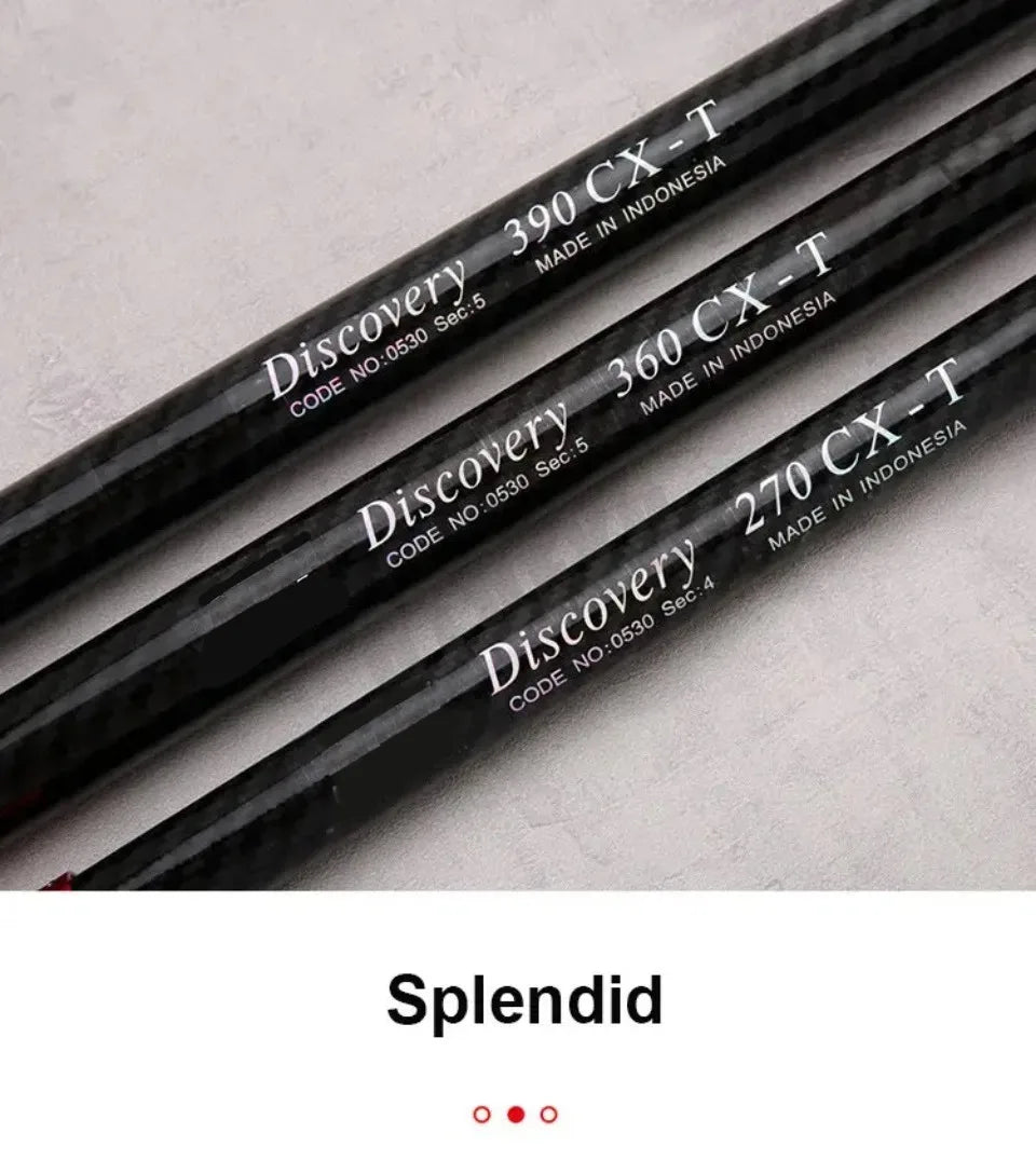 2.7m 3.6m 3.9m 4.5m Telescopic Fishing Pole Heavy Spinning Rod Big Fish 20kg Carbon Fiber Travel Saltwater Freshwater Fishing
